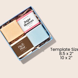 Editable BAR SOAP Label, DIY Soap Labels, Editable Soap Template ...