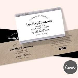ORGANlC Editable Soap Label, Soap Label Design, Bath Soap Label, Custom Product Label, Diy Bath Soap Label, CANVA, VINTAGE Custom Soap Label