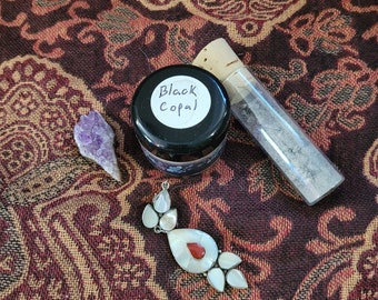 Black Copal Loose Powder Incense