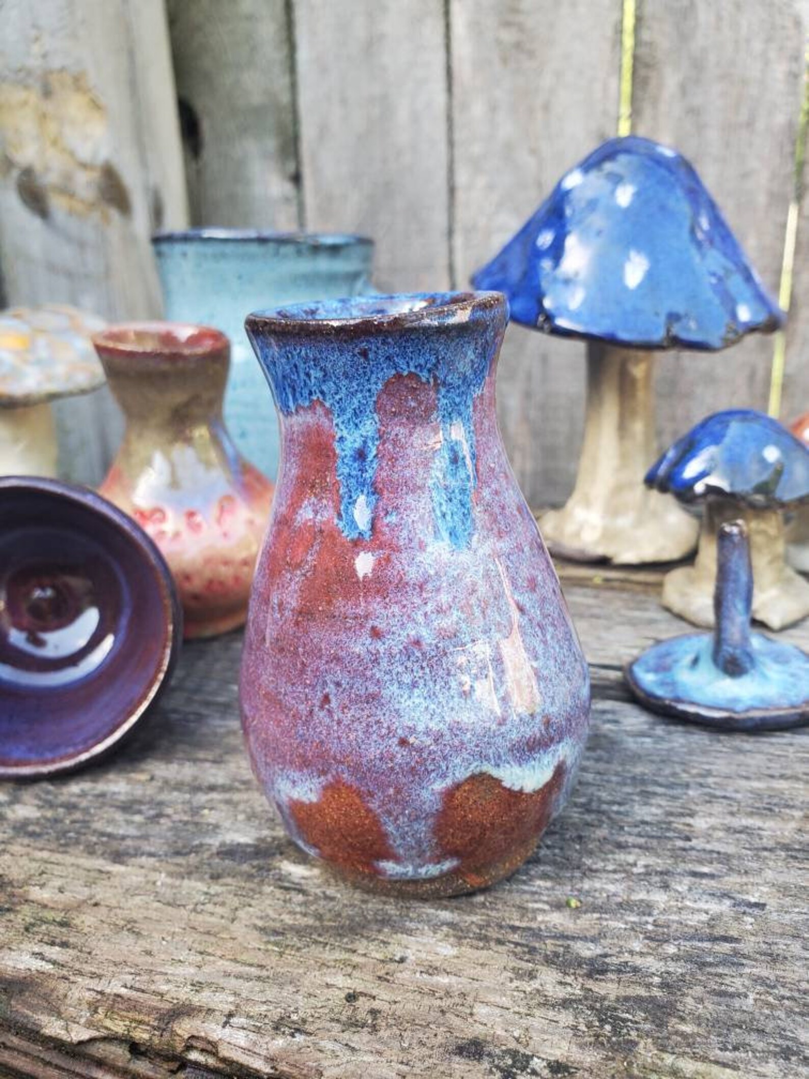 Handmade Miniature Pottery Ceramic Rustic Tiny Pot vase Etsy