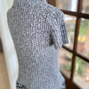 Langes graues und blaues Kleid S/M | Etsy