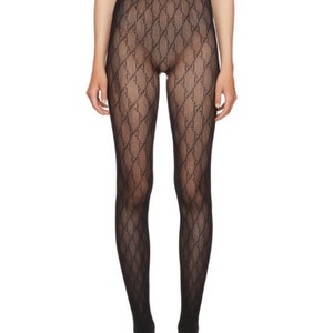 gucci gg logo tights