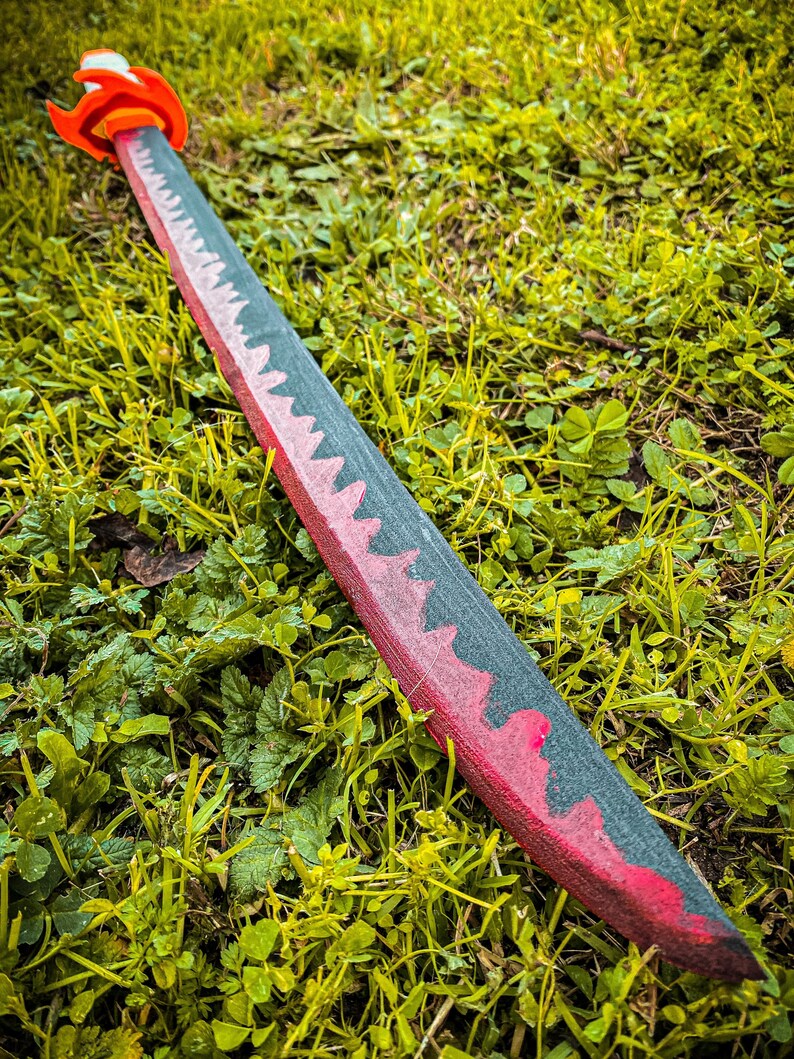 Katana Kyojuro Rengoku, Demon Slayer, Kimetsu No Yaiba, Katana Foam