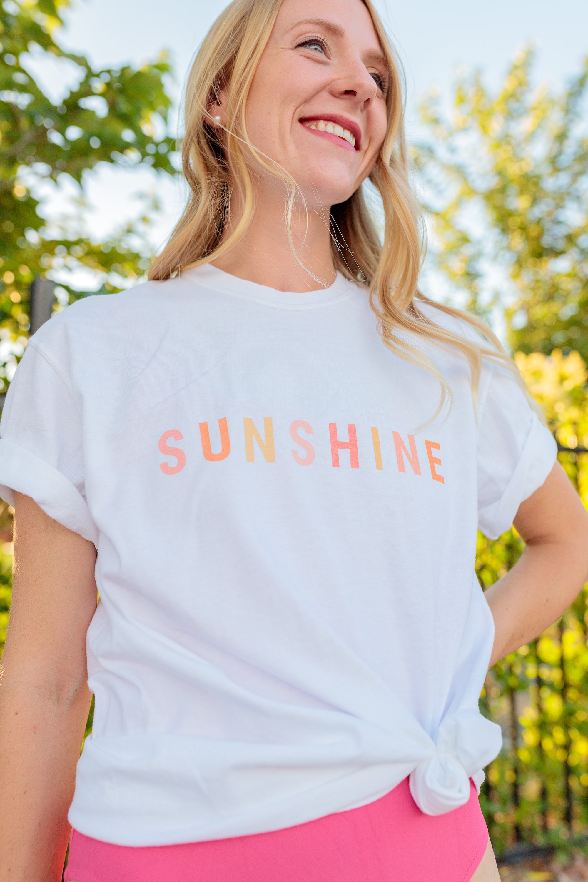 Sunshine T-Shirt Comfort Colors Summer T-Shirt cute tees | Etsy