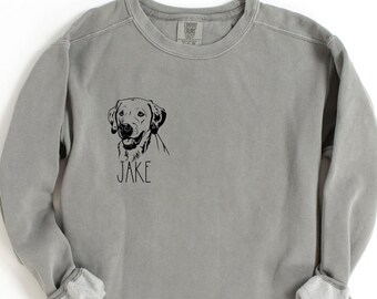 Customized Dog Sweatshirt, Personalized Dog Shirt, Lab Shirt, Labrador Shirt, Labrador retriever Sweatshirt, Labrador retriever Shirt