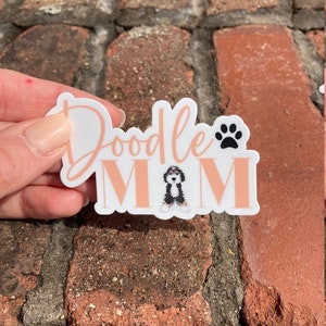 Bernedoodle Sticker, Dog Mom Sticker, Water Bottle Dog Sticker, Dog Mom Sticker For Cup, Laptop Sticker Dog, Laptop Sticker, Gifts For Do
