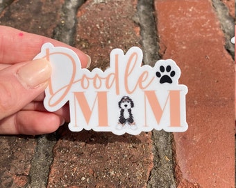 Bernedoodle Sticker, Dog Mom Sticker, Water Bottle Dog Sticker, Dog Mom Sticker For Cup, Laptop Sticker Dog, Laptop Sticker, Gifts For Do