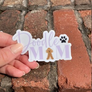 Golden Doodle sticker, Dog Mom Sticker, Water Bottle Dog Sticker, Dog Mom Sticker For Cup, Laptop Sticker Dog, Laptop Sticker, Gifts For Do