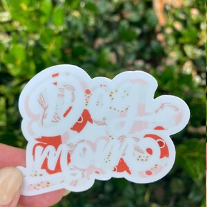 Dog Mom Sticker, Water Bottle Dog Sticker, Dog Mom Sticker For Cup, Laptop Sticker Dog, Laptop Sticker, Gifts For Dog Mom, Gifts for Dog