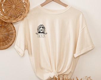 Customized Dog Shirt, Personalized Dog Shirt, Bernedoodle Shirt, Goldendoodle Shirt, Aussiedoodle Shirt Sheepadoodle Shirt,Doodle Mom Shirt