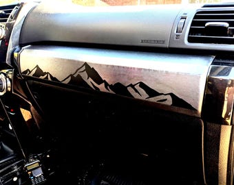 5th Gen 4Runner Mountain Dashboard Decal