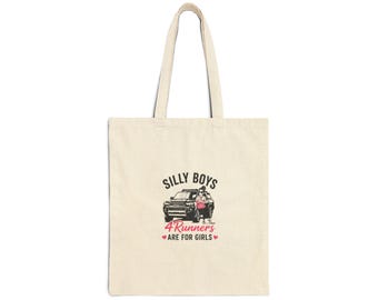 Cotton Canvas Tote Bag