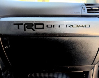 5th Gen 4Runner TRD Dashboard Decal