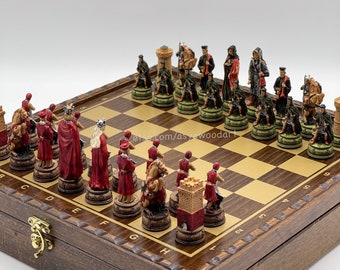 Knights & Dragons Medieval Chess Set REPLACEMENT PIECE ONLY Bronze Bishop 