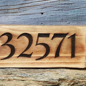 Custom Zip Code Sign | Wood Sign | Personalized Zip Code Sign | Gallery Wall | Farmhouse | Shelf Sitter | Housewarming Gift | Local Art