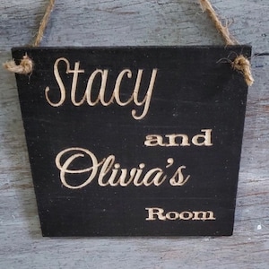 Custom Dorm Room Essentials Sign | Kids Bedroom Door Sign | College Dorm Room Sign | Dorm Door Sign |Bridesmaids Room Sign