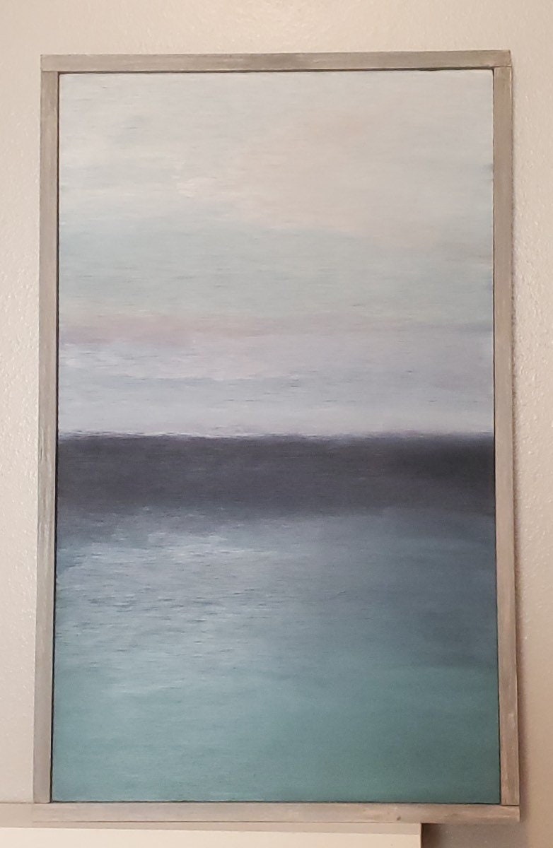 Ocean Wood Wall Art Beach Wood Wall Art Boho Home Framed Etsy