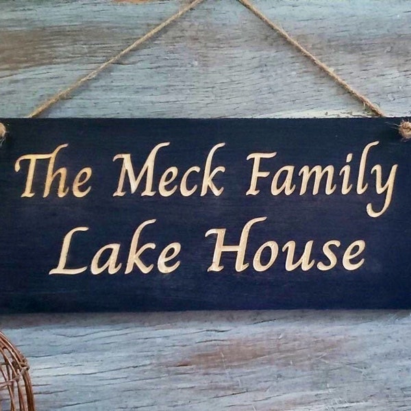 Custom Engraved Wood Sign | Custom Hanging Wood Sign | Custom Wood Sign | Custom Sign | Custom Christmas Gift | Personalized Christmas Gift