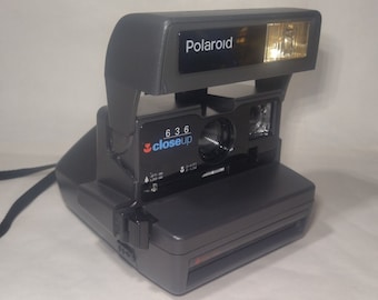 Polaroid 636 tested works,Polaroid Instant Camera,instant Film Camera,Vintage polaroid, vintage camera,polaroid camera 90s, Polaroid 600