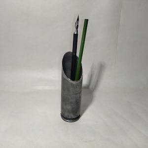 Ukrainian artillery pencil holder BMP-2,artillery shell pencil holder,War Trench Art pencil holder,military pencil holder, trophy Ukraine