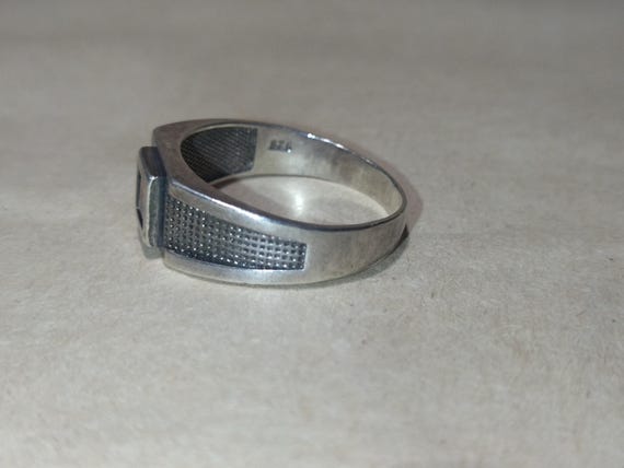 Beautiful Ukrainian silver ring ruby size 11 ,rus… - image 3