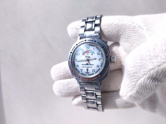 Russians Vostok Watch, Vostok commander watch, USSR military watch, Watches Vostok USSR, Soviet men watch Vostok, USSR wristwatch