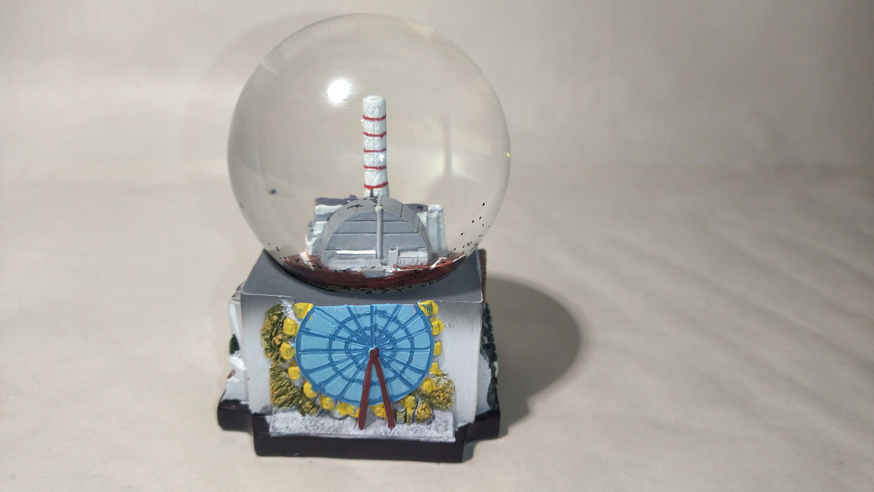 Snow Globe Chernobyl Snowball Chernobyl Snowball Nuclear Etsy