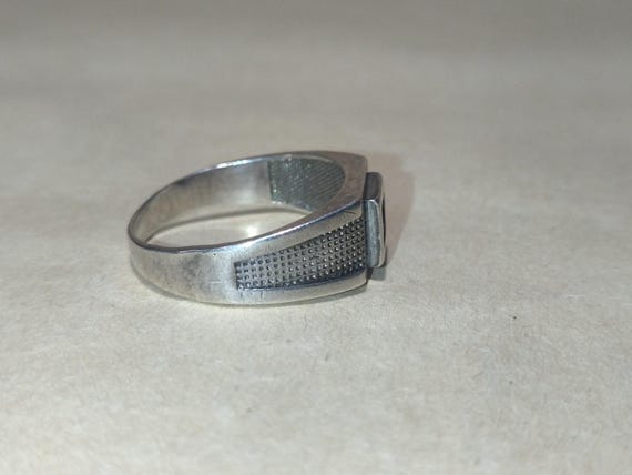 Beautiful Ukrainian silver ring ruby size 11 ,rus… - image 4