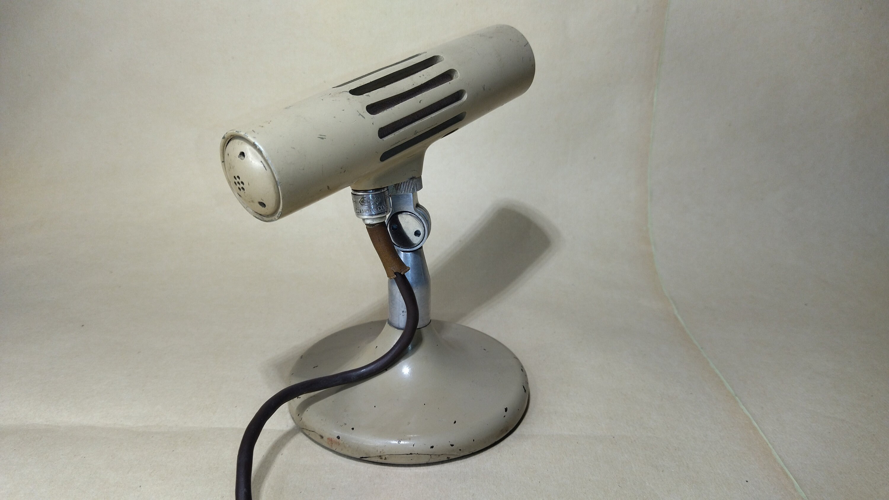 Rare Soviet Microphone Oktava MDO1, Soviet Studio Microphone, Retro
