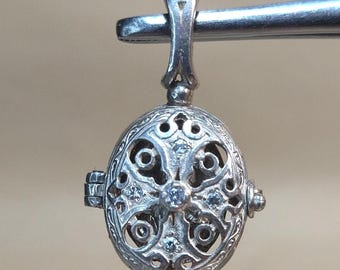 Orthodox Pendant Reliquary, Christian Reliquary,The Mother of God Hodegetria, silver orthodox pendant,Kazan medallion,Orthodox Greek Pendant