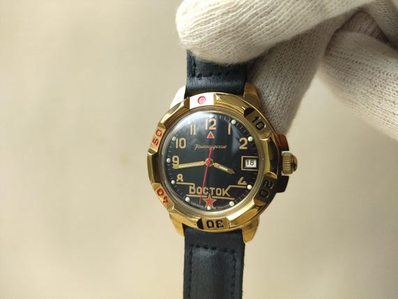 New vintage Vostok watches, Vostok tank commander watch, USSR military watch, Watches Vostok USSR, Soviet men watch Vostok, USSR wristwatch