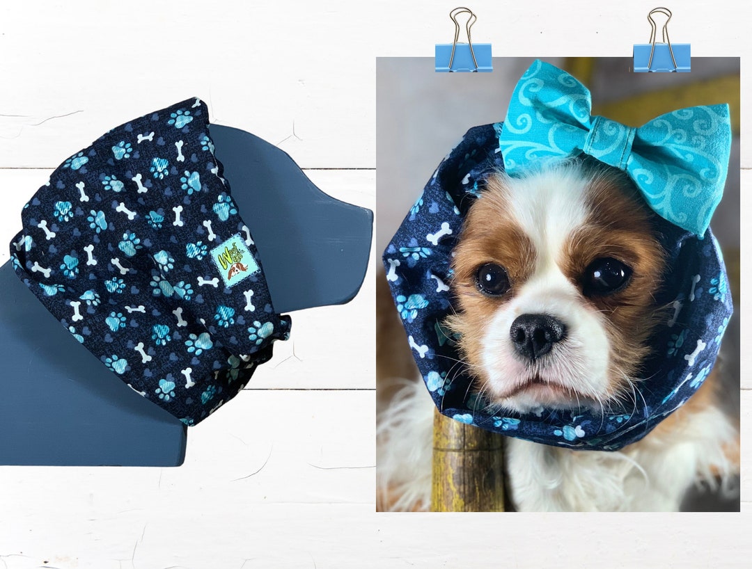 Adjustable Dog Snood Protect Ears While Eating/walking, Show Dogs