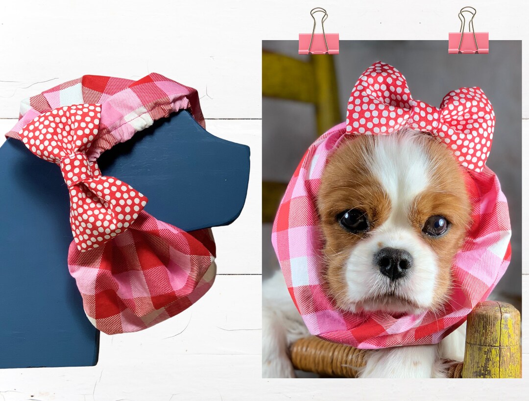 Adjustable Dog Snood Protect Ears While Eating/walking, Show Dogs