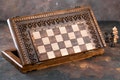 Handmade Wooden Chess Set, High Quality Chess Pieces, Personalized gift product logo
