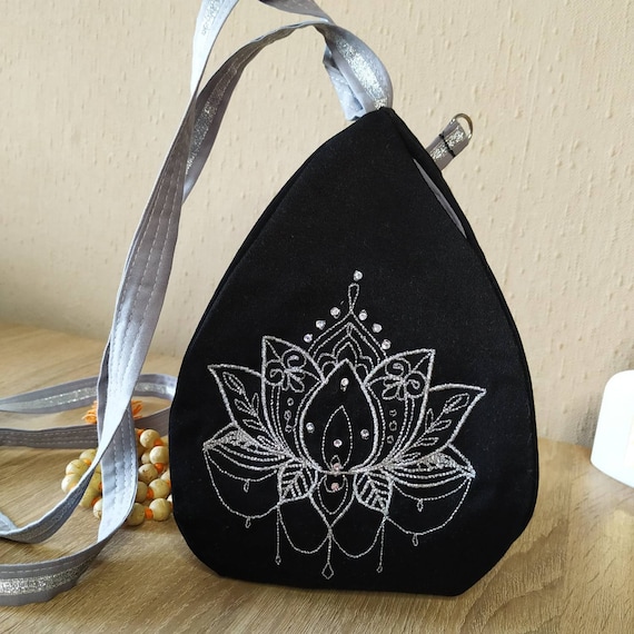 Mini Jute Bag With Ganesha Print | Return Gifts Online | Athulyaa