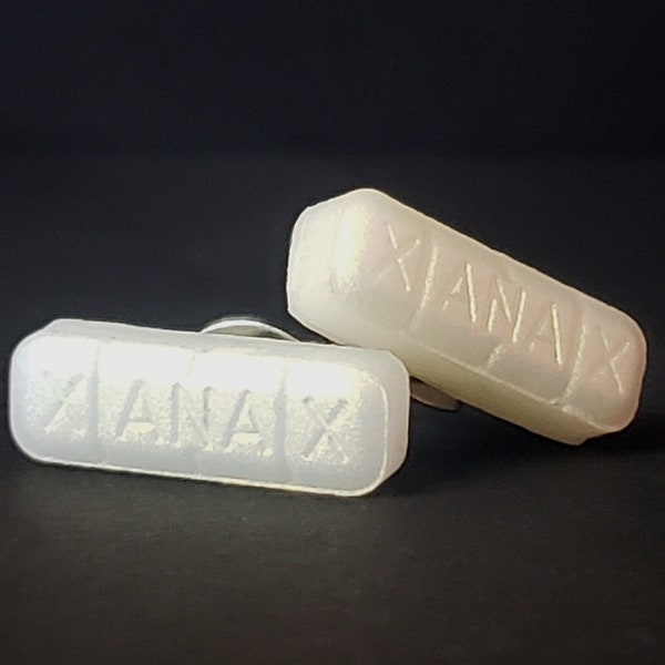 Xanax Pill Earrings