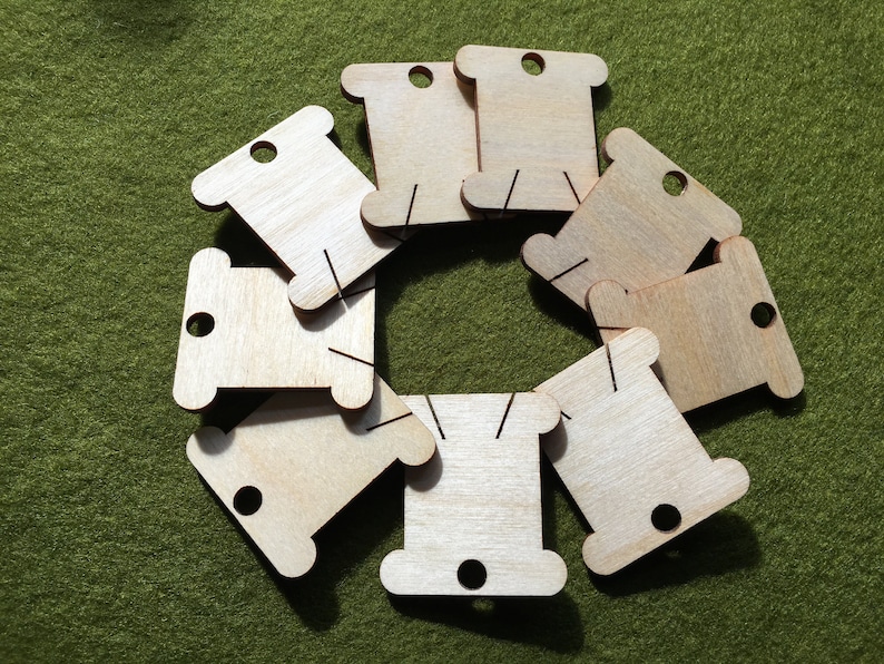 Wooden Floss Bobbins Embroidery Thread Holder Floss Bobbins Etsy UK