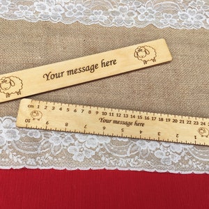 Pattern Making Ruler Small Available In: 5/8th Inch, 1/2 Inch, 3/8th Inch  and 1.5cm Seam Allowance, Fabric Seam, Sewing Kit, Tailor Ruler 