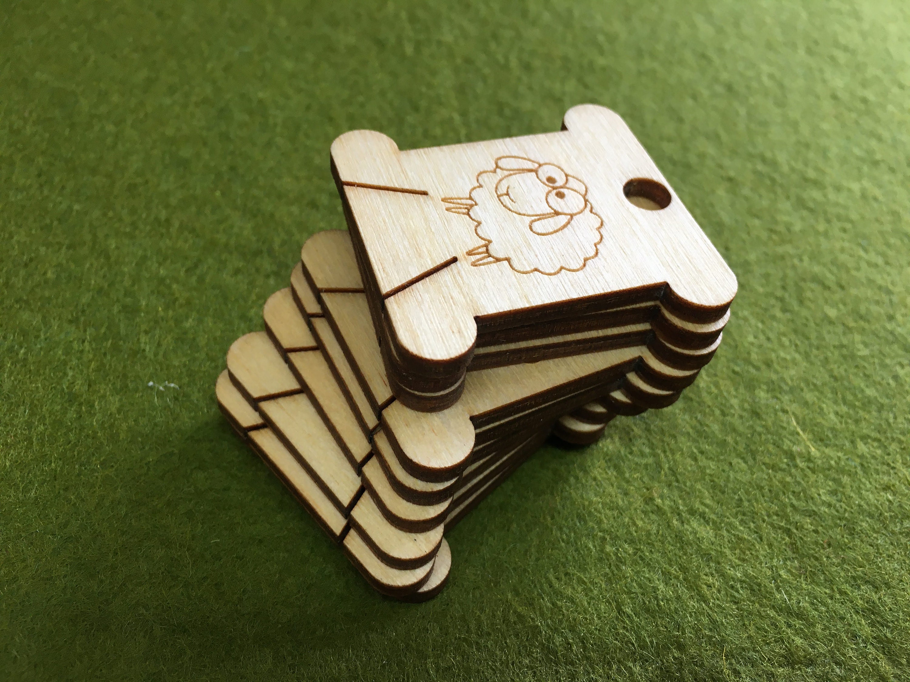 Wooden Floss Bobbins Embroidery Thread Holder Floss Bobbins Etsy UK