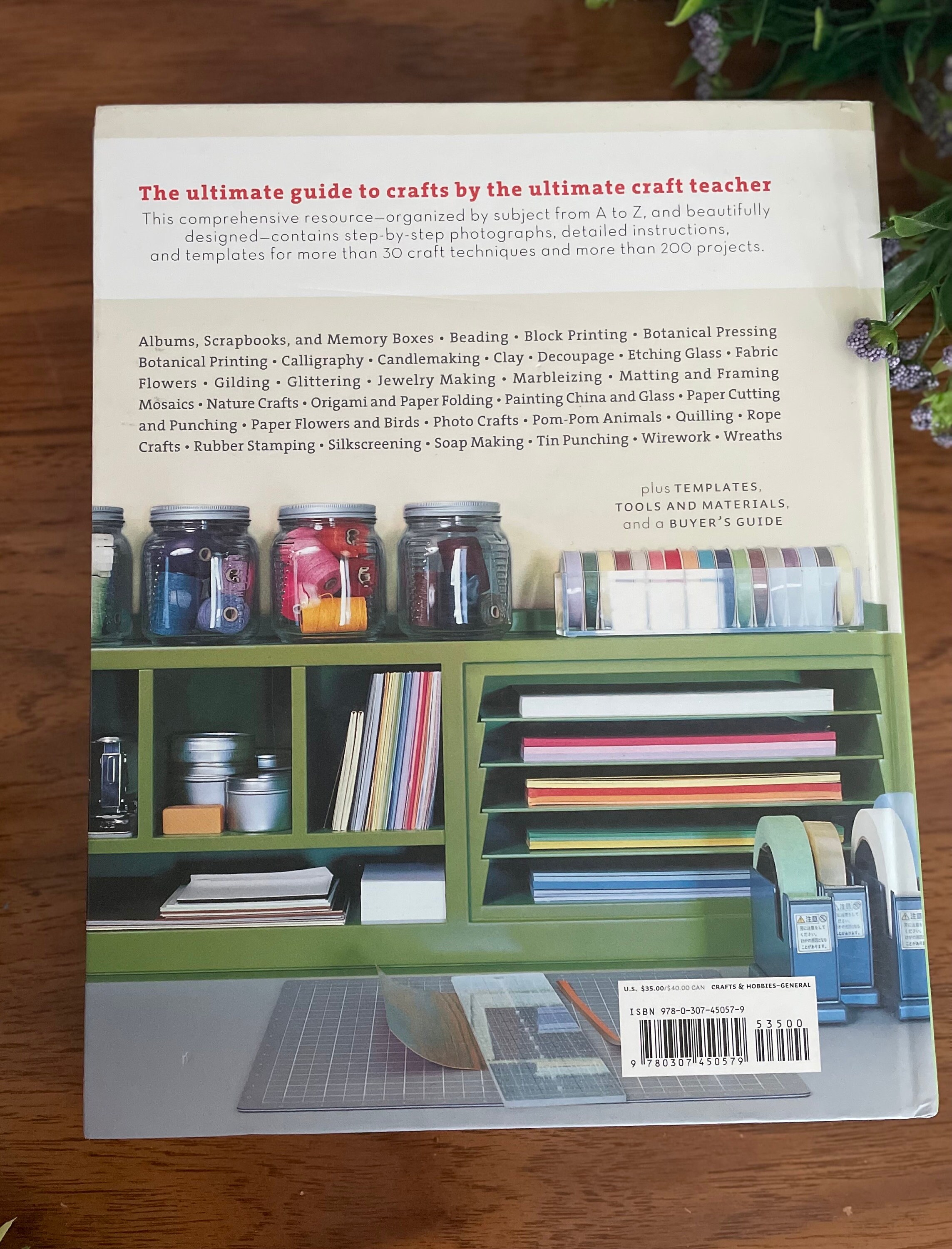 Martha Stewart's Encyclopedia of Crafts Hardcover Book - Etsy