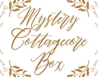 Caja Misteriosa Cottagecore: Colección de Regalos Vintage Seleccionados