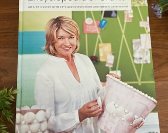 Martha Stewart’s Encyclopedia of Crafts Hardcover Book