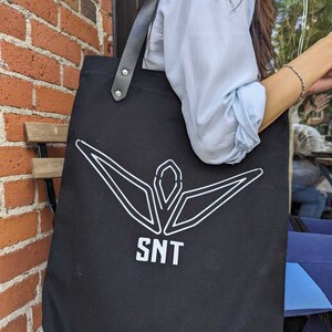 SNT Lucia Tote 100% Duck Canvas Cotton w/ Pocket
