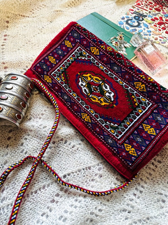 Authentic Turkmen Bag (Vintage Tekke Design; Göl B
