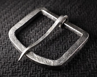Hand forged belt buckle - renaissance viking belt, forged renaissance buckle, large medieval belt buckle, iron renaissance buckle, larp belt