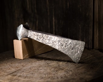 Forged axe head, Viking period axe, Medieval axe, Medieval axe head replica, Slavic tomahawk replica, Steel axe, Viking axe head replica
