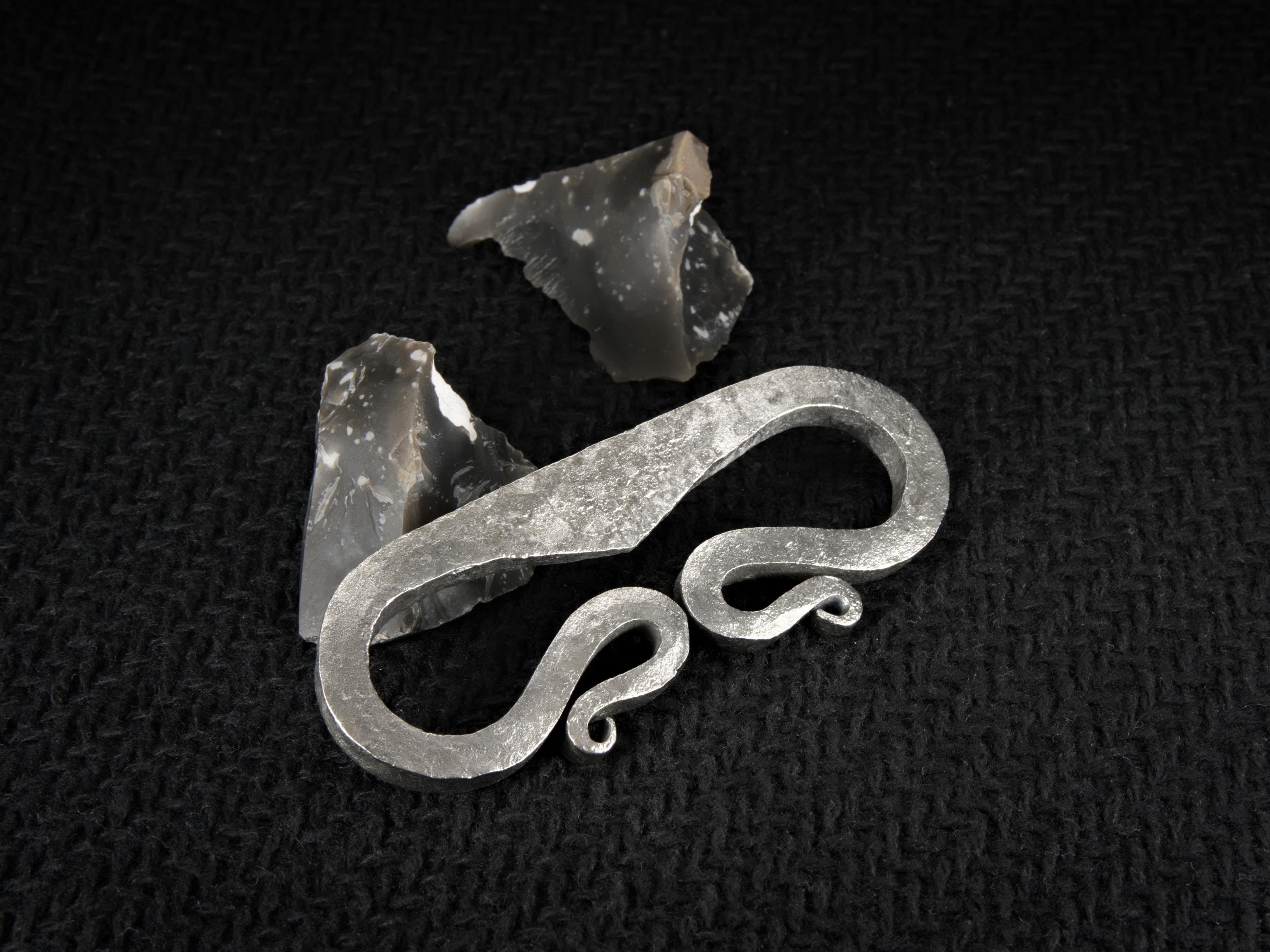 Acciarino Vichingo - Selce E Acciaio Medievali - Italia - Foto 11