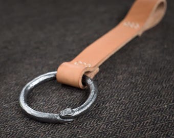 Passante per cintura vichinga - cintura medievale, cintura medievale in pelle, cintura vichinga rinascimentale, passante per cintura, accessori per larp, cintura ren faire, cintura celtica