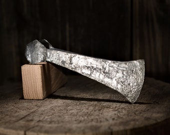 Medieval axe head, Viking axe replica, Handforged axe head, Viking hatchet replica, Scandinavian axe head, Tomahawk head replica, Celtic axe