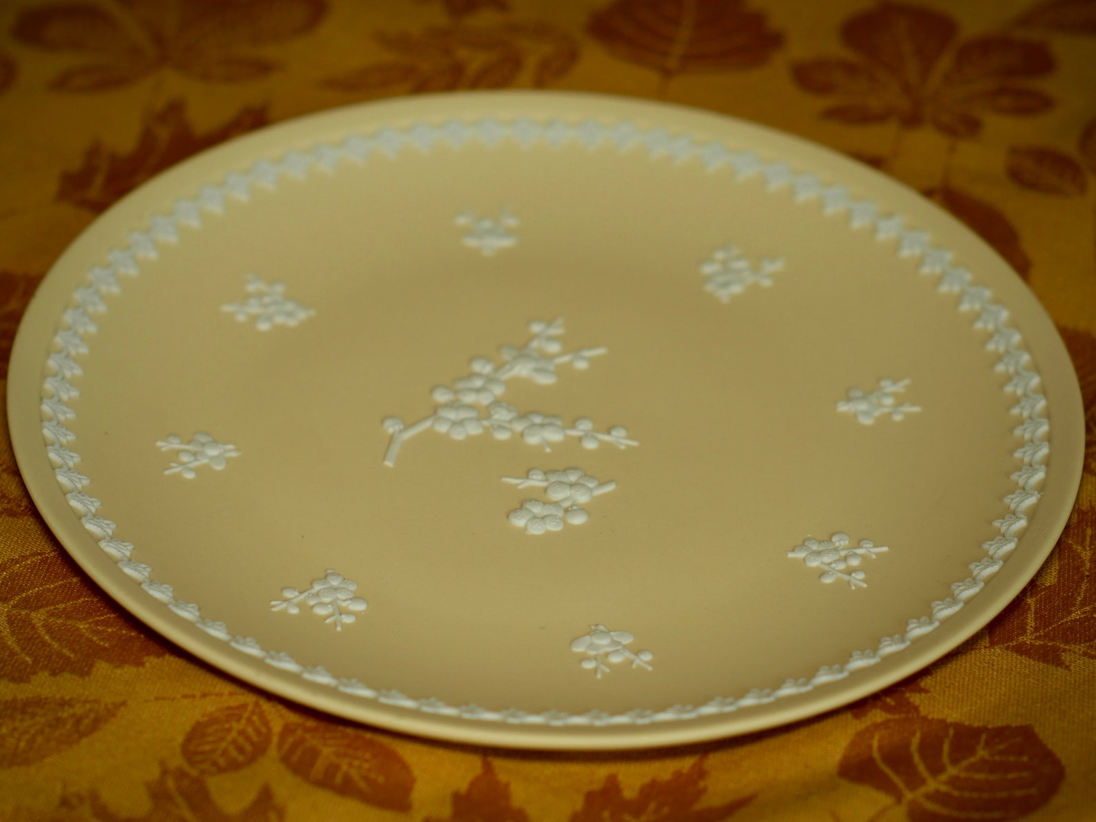 Rare Wedgwood Jasperware Primrose Yellow Prunus Etsy